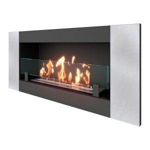Биокамин встраиваемый SteelHeat LONG-V 900 Small