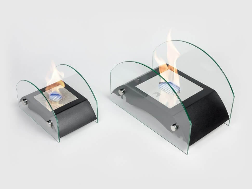 Биокамин настольный Lux Fire Мост S (черный)