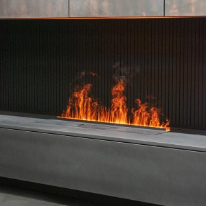 Электрический паровой очаг Schones Feuer 3D FireLine 800 черный