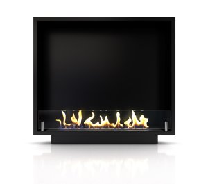 Биокамин в портале Firezo Pierre luxe Сланец белый Слоновая кость с патиной, стандарт