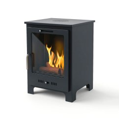 Напольный биокамин Малверн Черный