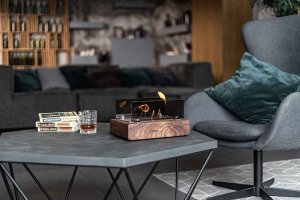 Настольный Биокамин Catterheim MASSIVE WALNUT