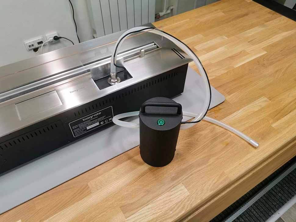 Автоматический биокамин SmartFire L 1800 plus Biograte