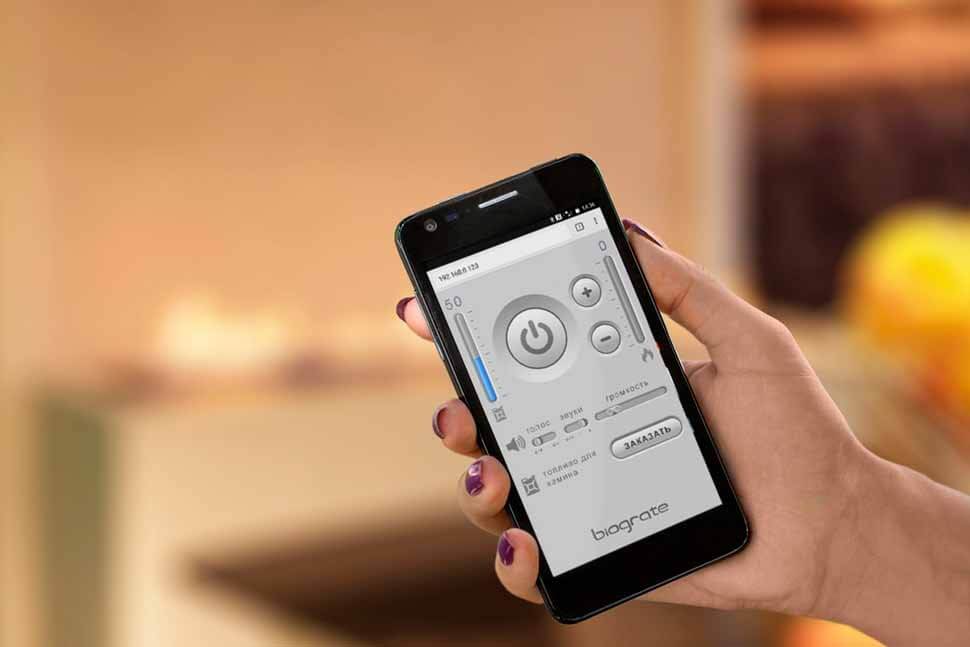 Автоматический биокамин SmartFire L 1800 plus Biograte