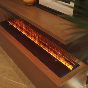 Электрический паровой очаг Schones Feuer 3D FireLine 2000 черный