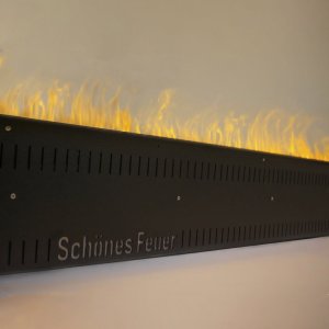 Электрический паровой очаг Schones Feuer 3D FireLine 3000 черный