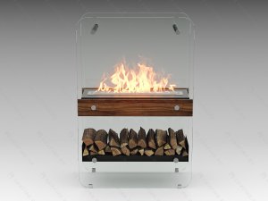 Напольный биокамин Lux Fire Пятница V2