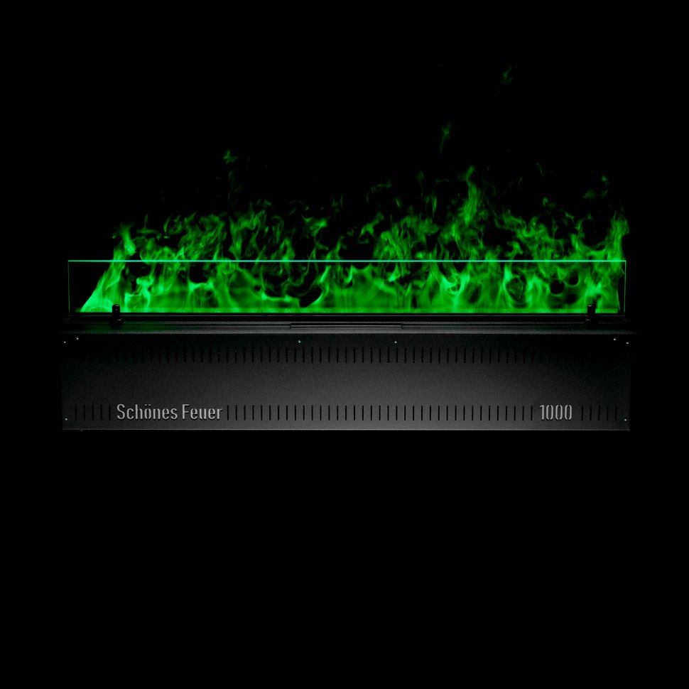 Электрический паровой камин Schones Feuer 3D Hot Line 1000 черный