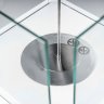 Напольный биокамин Obelisk Biofire белый фото 3